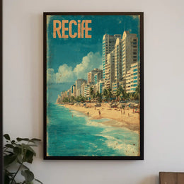 Recife Beachfront Poster