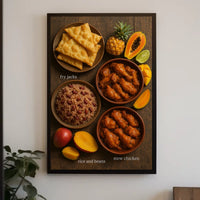 Caribbean Feast Poster