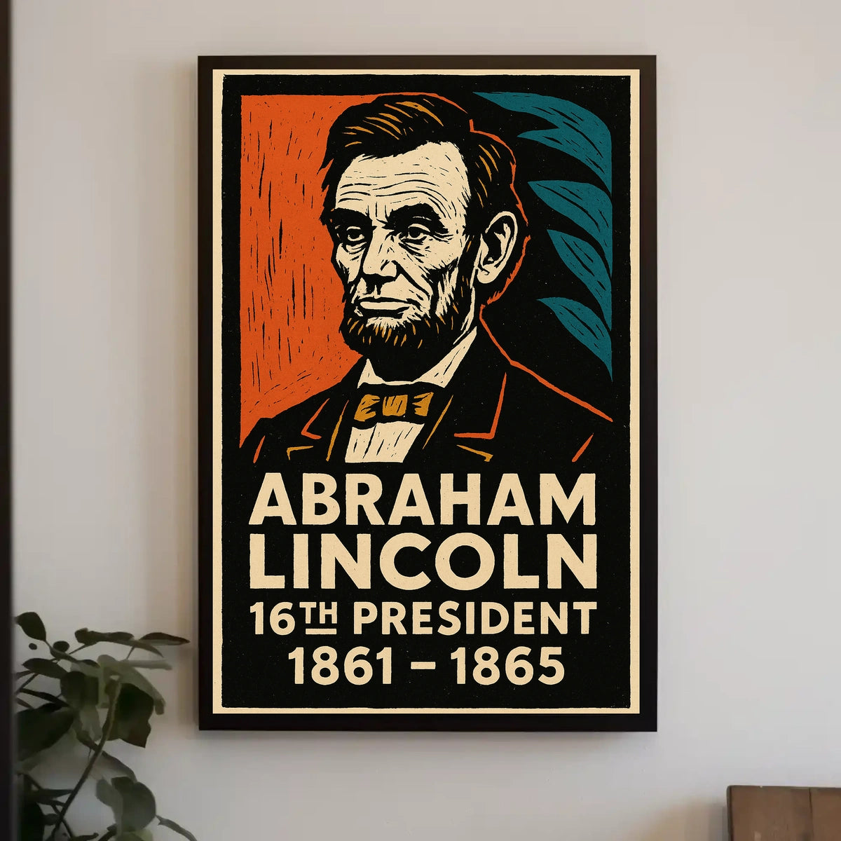 Abraham Lincoln 16th President Poster