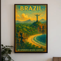 Discover Brazil Poster
