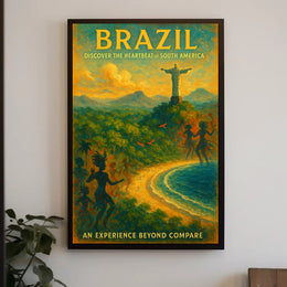 Discover Brazil Poster
