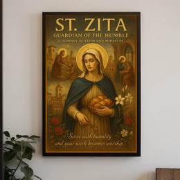 St. Zita Guardian of the Humble Poster