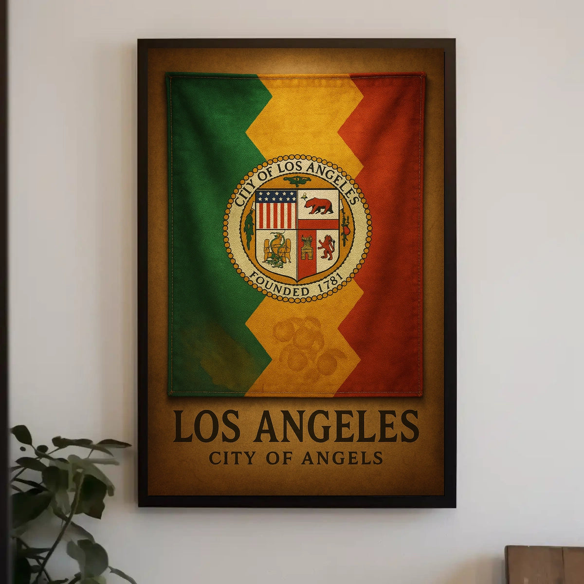 Los Angeles City of Angels Poster