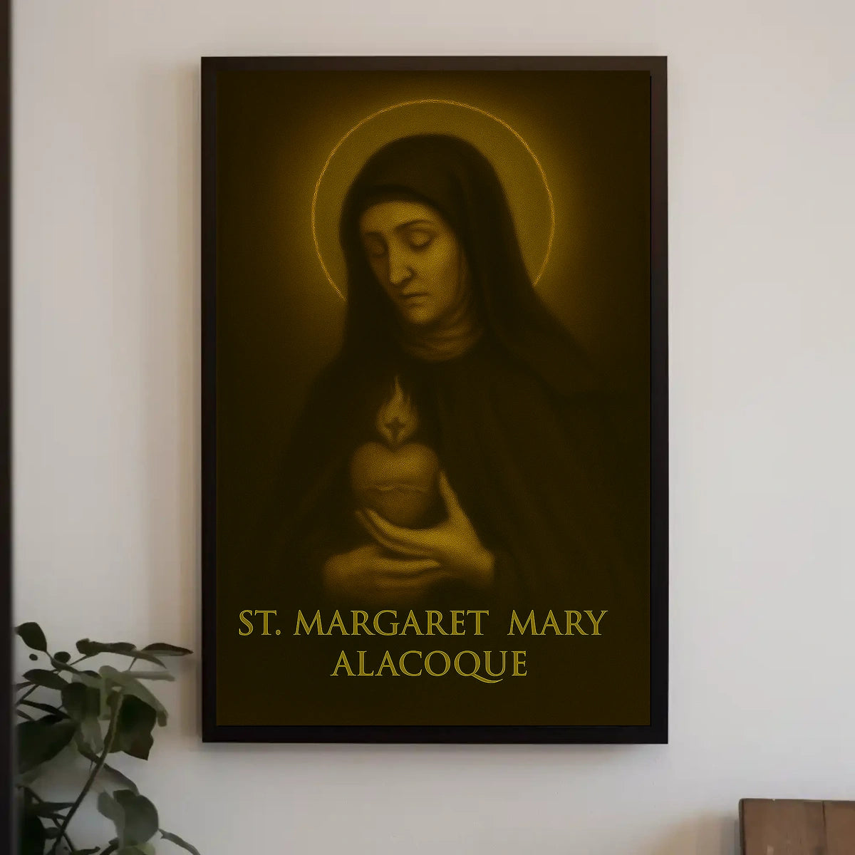 St. Margaret Mary Alacoque Poster