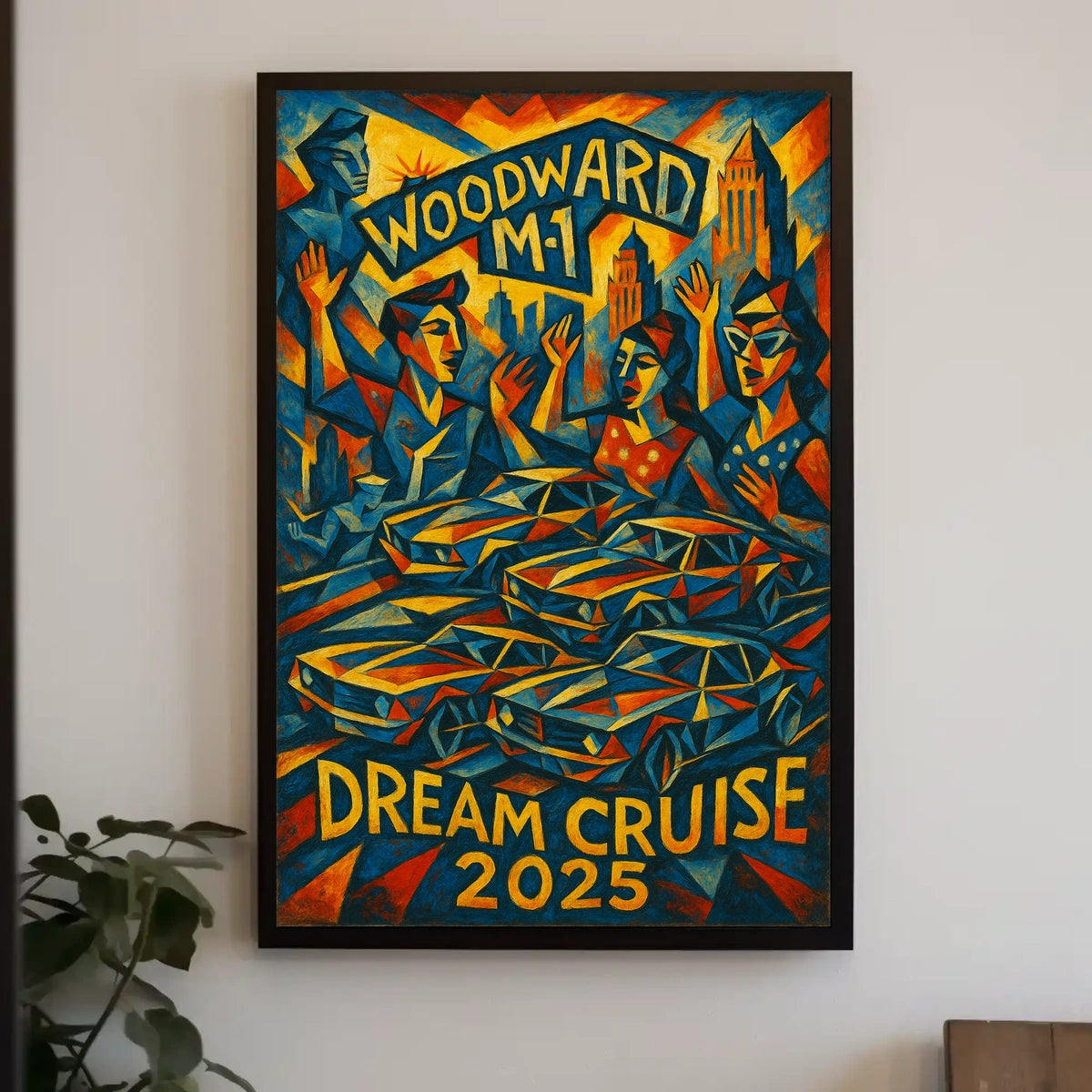 Woodward Dream Cruise 2025 Poster