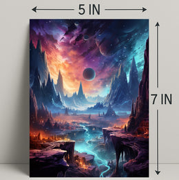 Celestial Landscape Poster PosterGoat