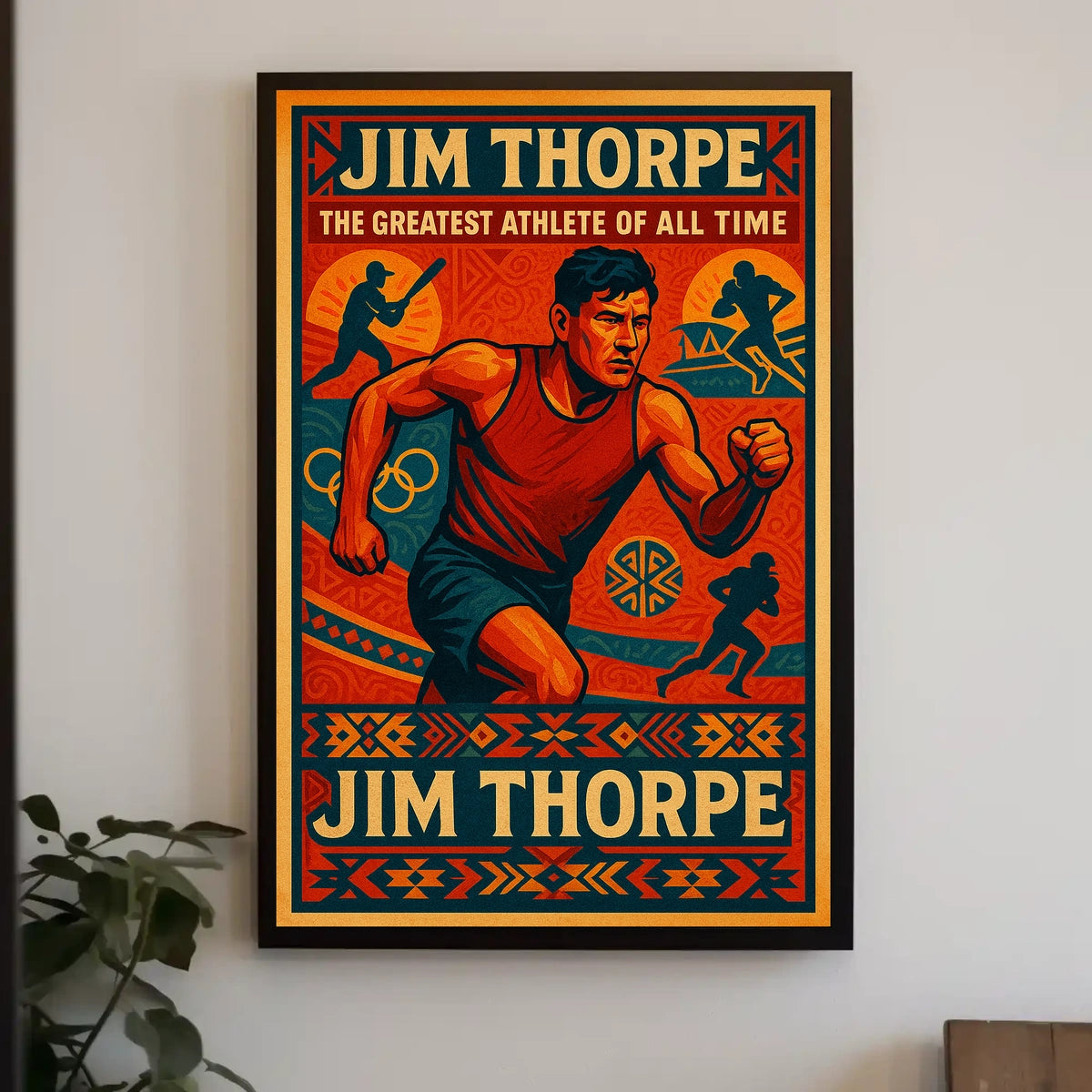 Celebrating Jim Thorpe Poster