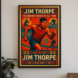 Celebrating Jim Thorpe Poster