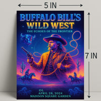Buffalo Bill's Wild West Show Poster Art Print PosterGoat