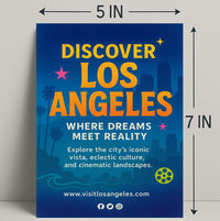Discover Los Angeles Wall Art Print PosterGoat