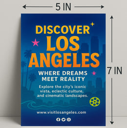 Discover Los Angeles Wall Art Print PosterGoat