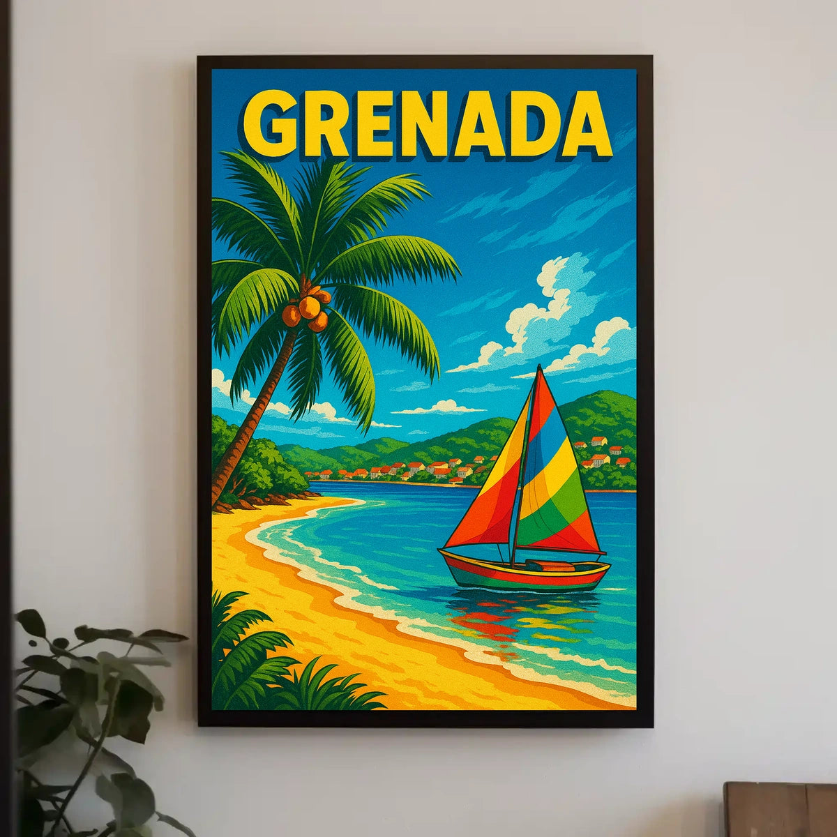 Discover Grenada Poster