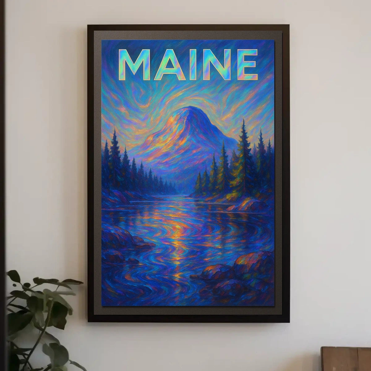 Majestic Maine Landscape Poster