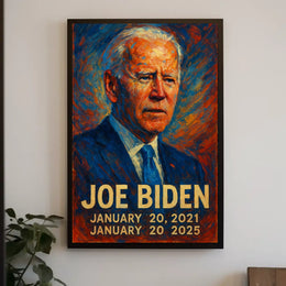 Joe Biden Presidential Term Poster