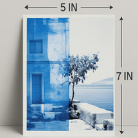 Serene Coastal Reflection Poster