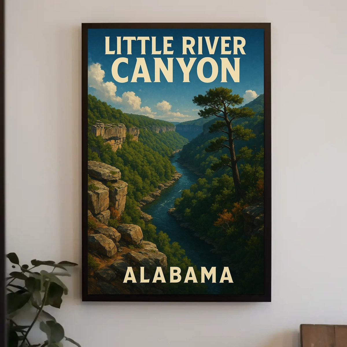 Little River Canyon, Alabama Poster