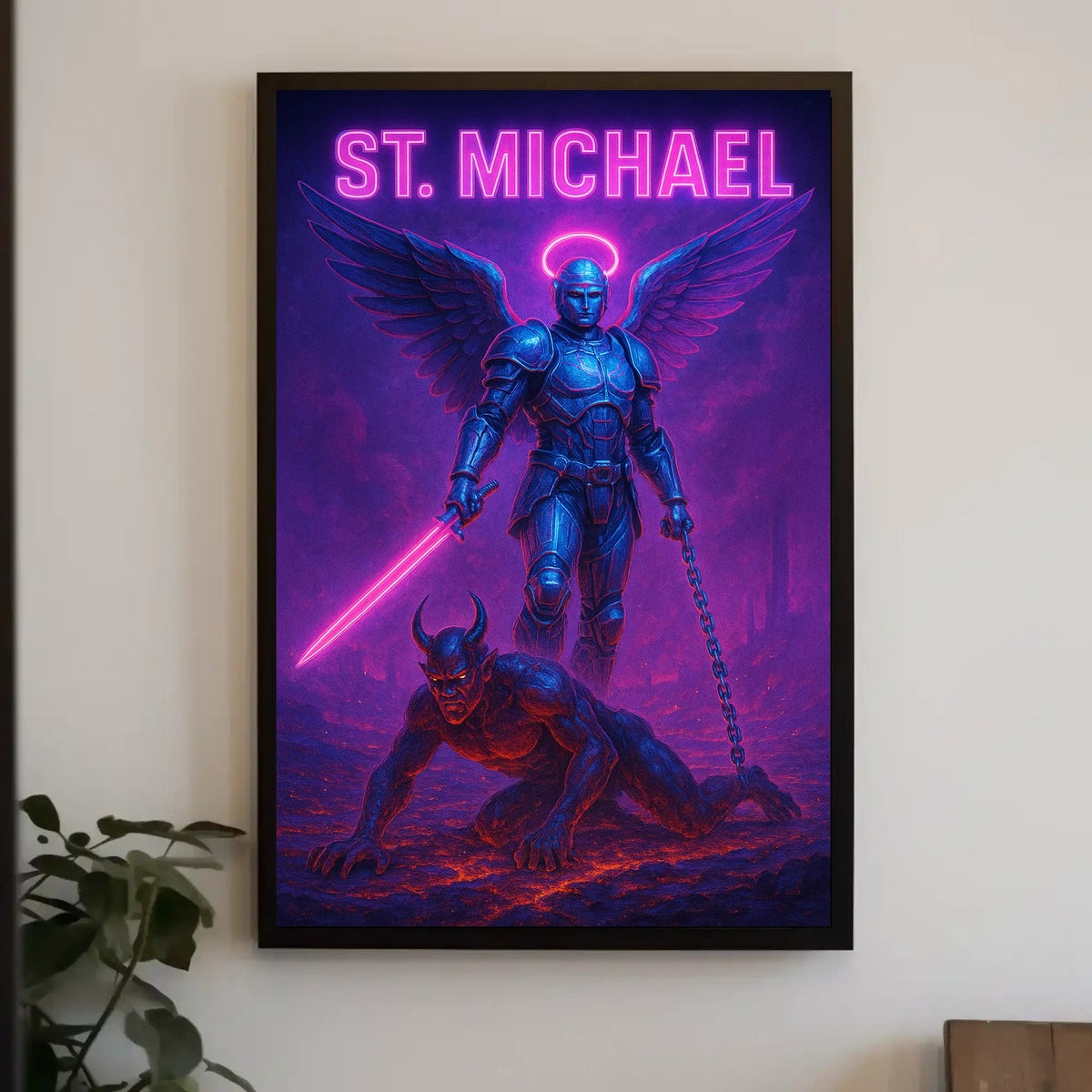 St. Michael The Archangel Poster