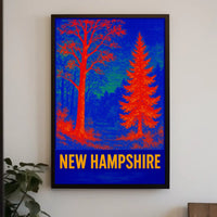 New Hampshire Nature Poster