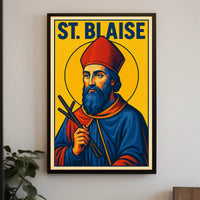 St. Blaise Poster