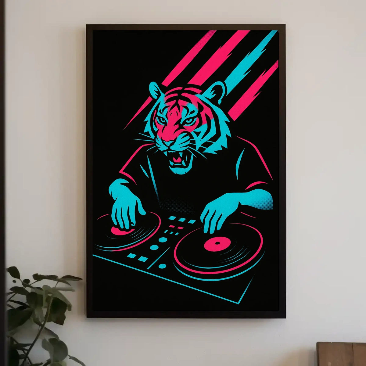 Dj Tiger Vibes Poster