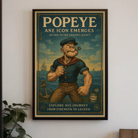 Popeye 1929 Art Poster POP-228