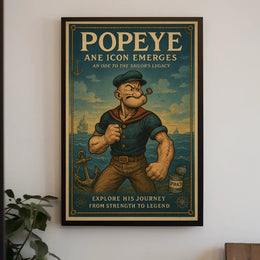 Popeye 1929 Art Poster POP-228