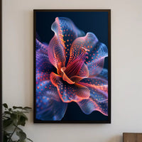 Neon Bloom Poster PosterGoat