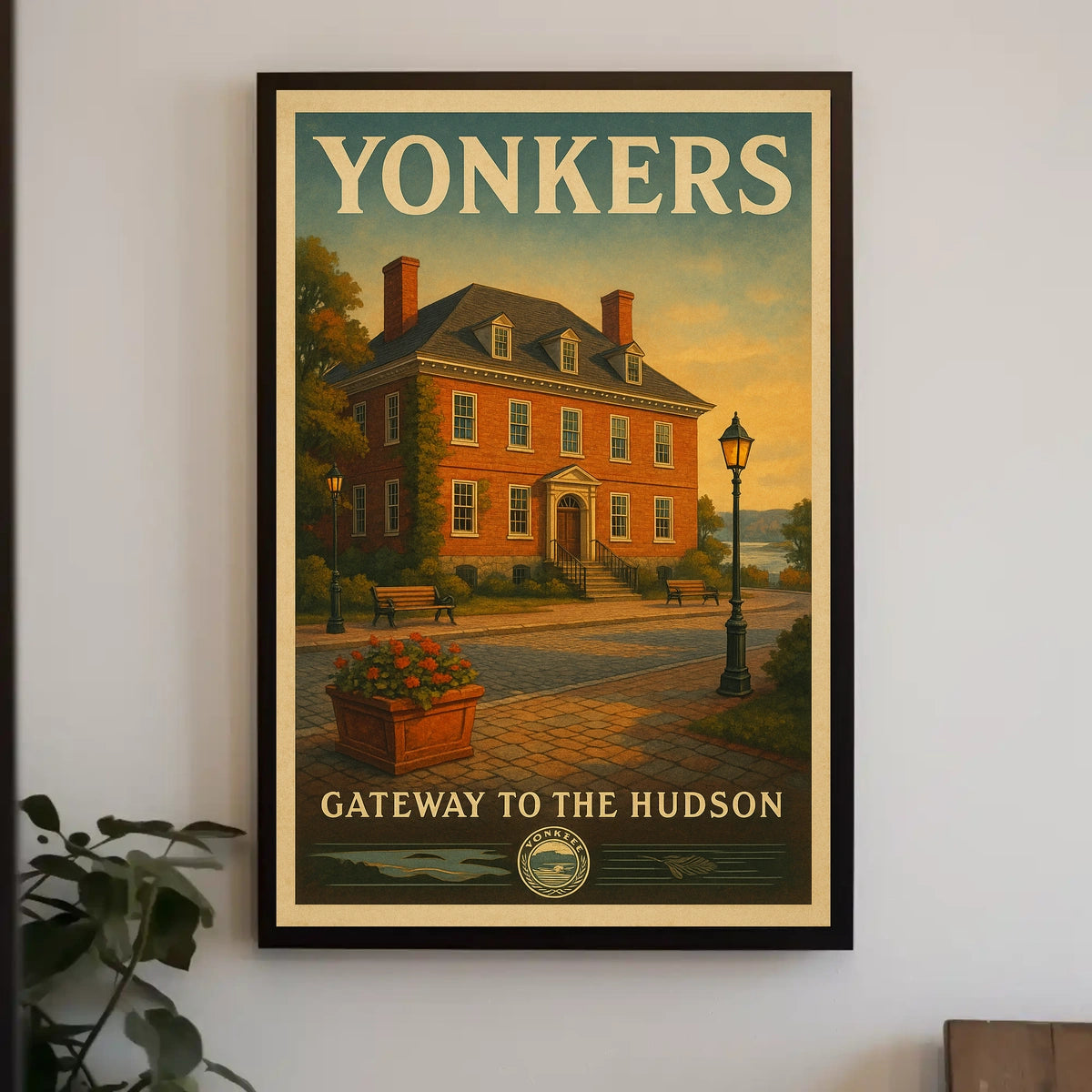 Yonkers Gateway to the Hudson Poster