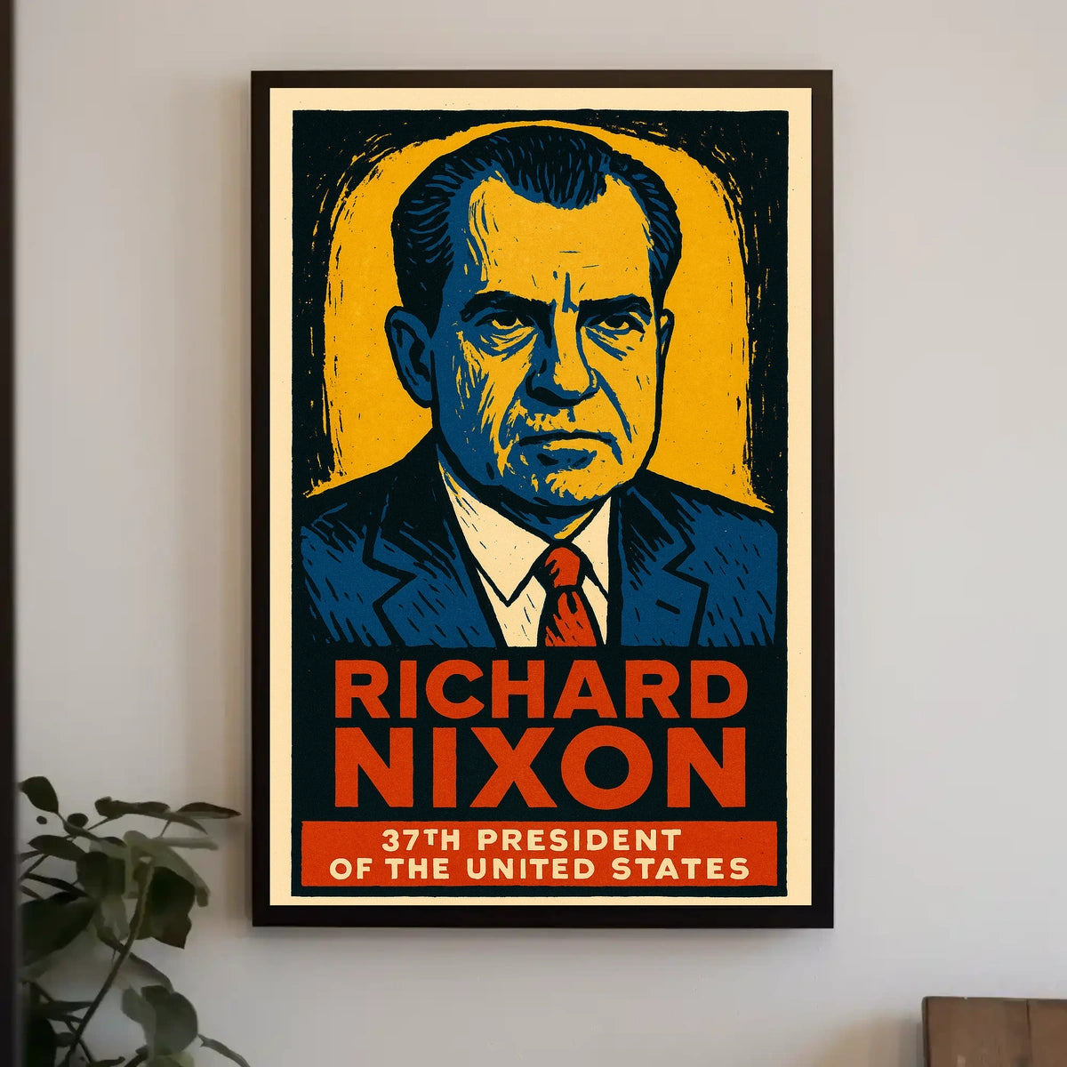 Richard Nixon 37Th President Poster