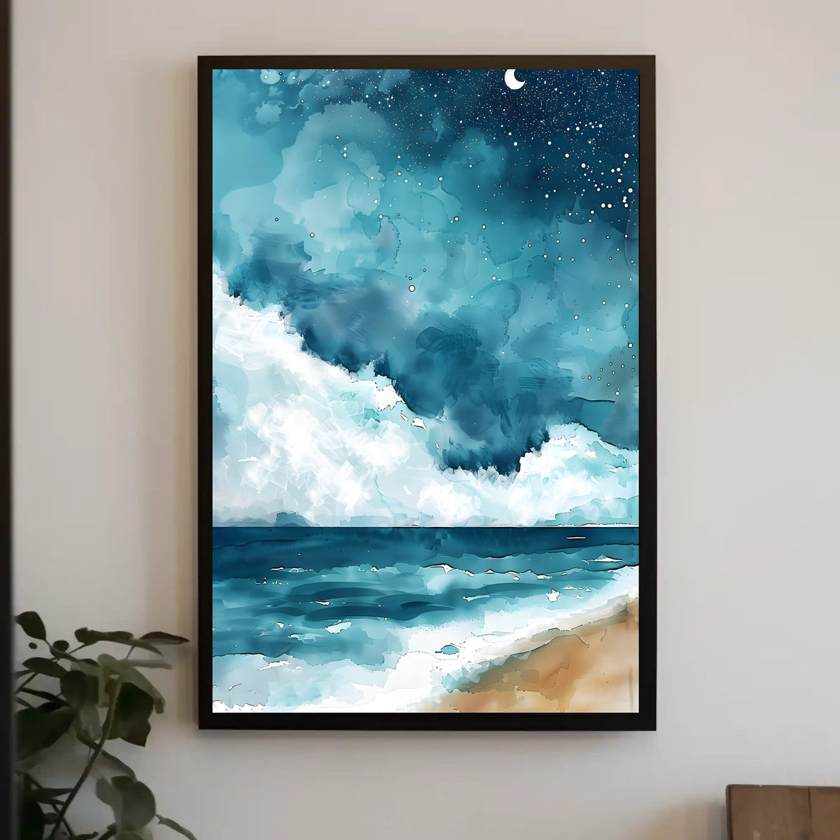 Celestial Seascape Poster