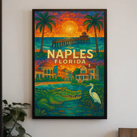 Vibrant Naples, Florida Poster