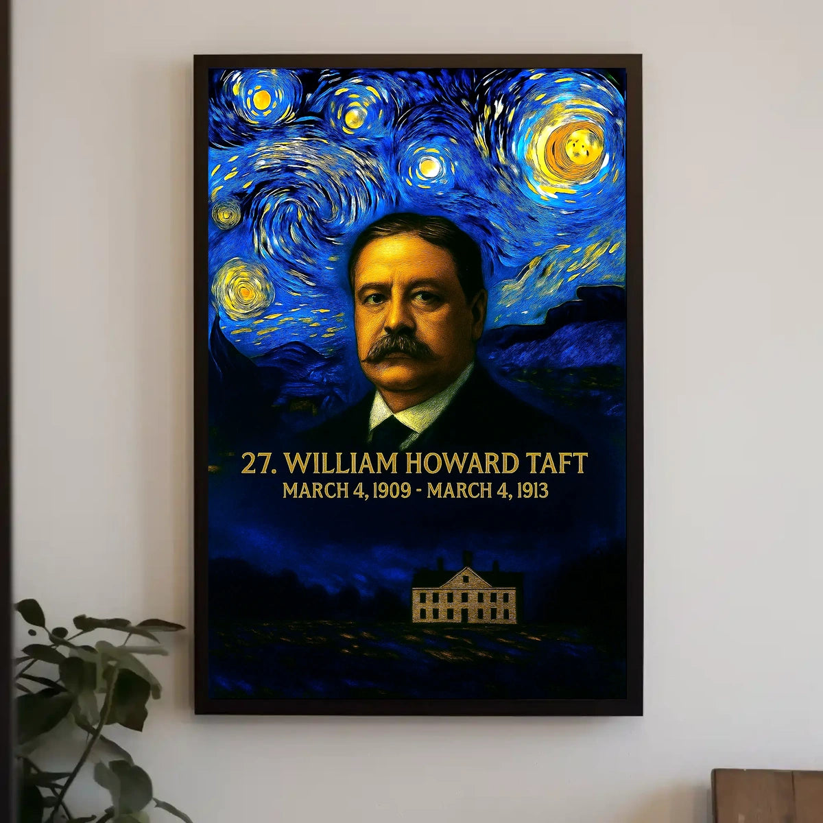 William Howard Taft 27th President of the United States Presidential Masterpiece Series Poster