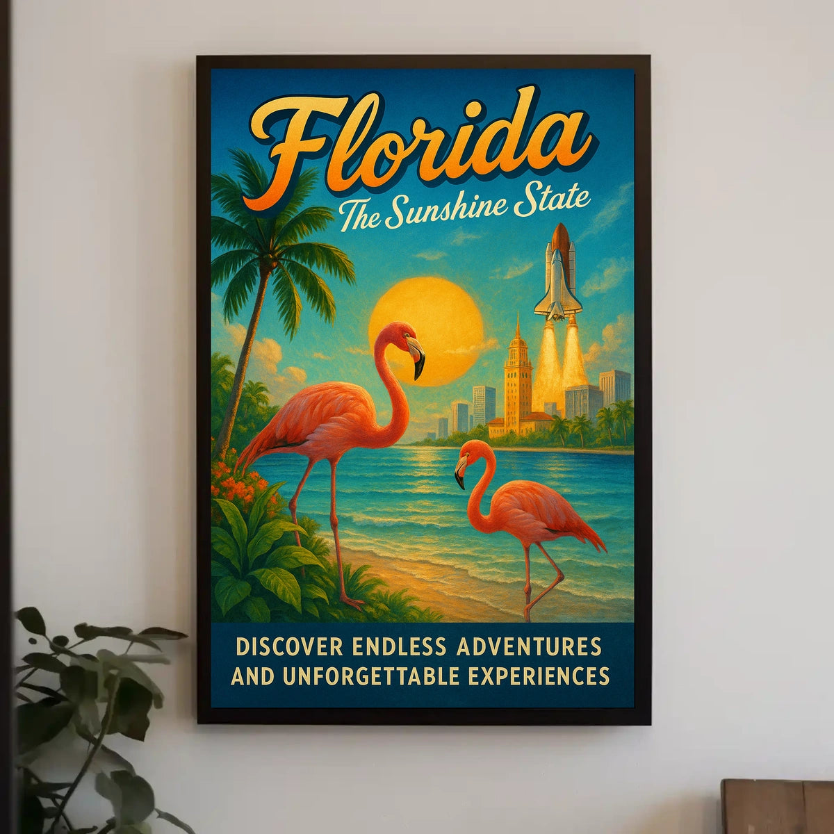 Florida The Sunshine State Poster