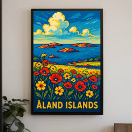 Åland Islands A Scenic Retreat Poster