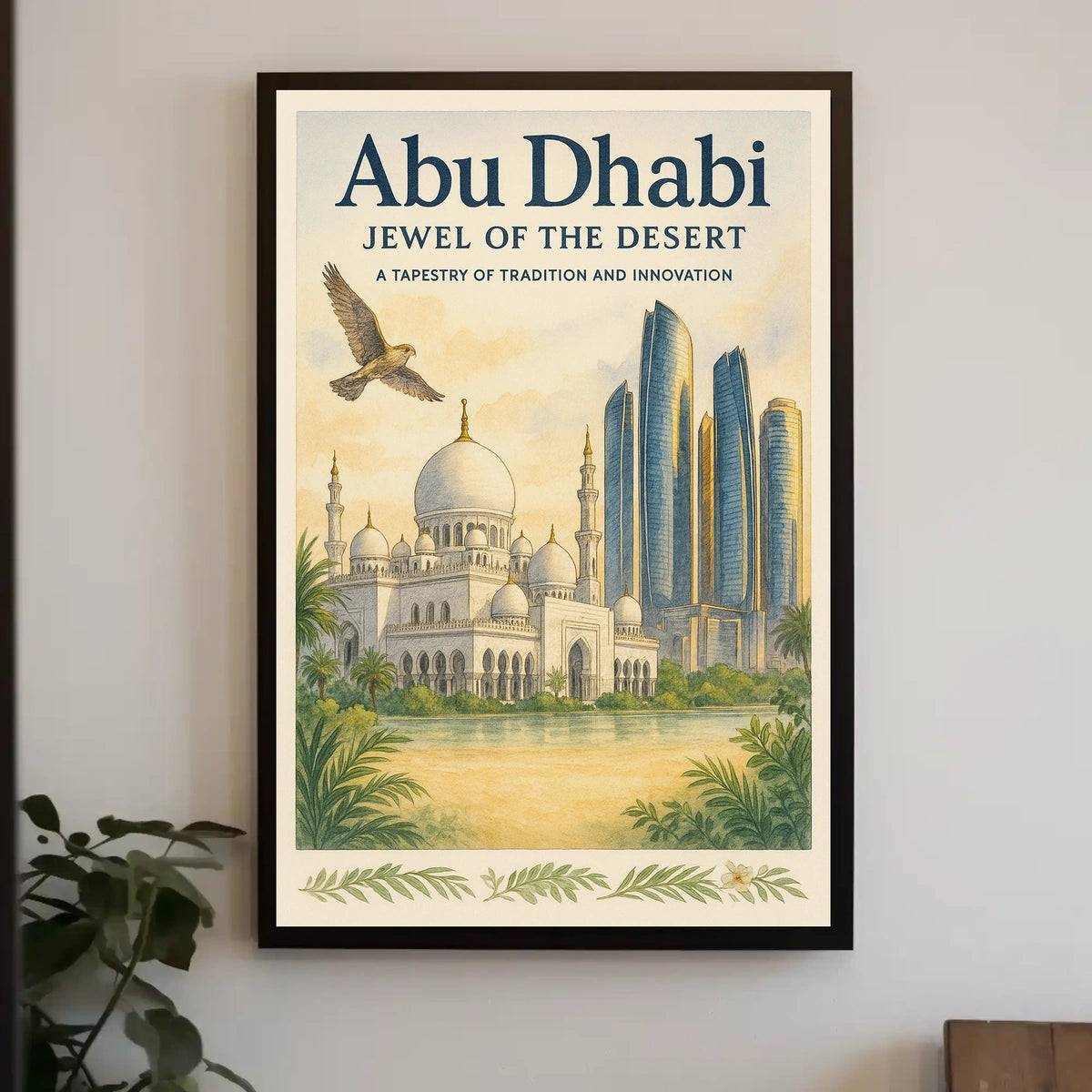 Abu Dhabi Jewel Tradition Meets Innovation Poster