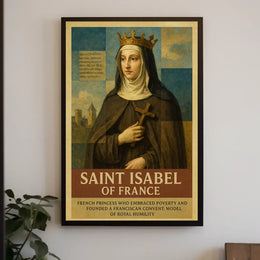 Saint Isabel Of France Poster