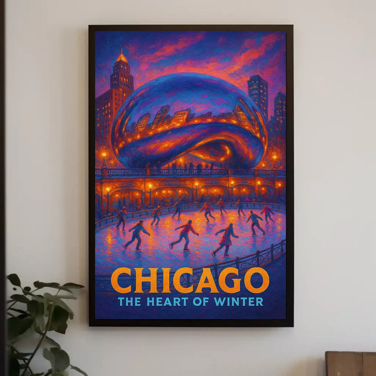 Chicago The Heart Of Winter Poster