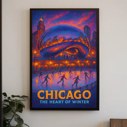 Chicago The Heart Of Winter Poster