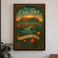 Discover Cape Town Poster