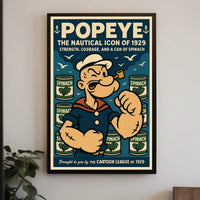 Popeye 1929 Art Poster POP-199
