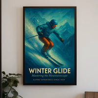 Winter Glide Poster