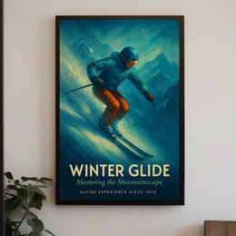 Winter Glide Poster
