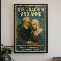 Saints Joachim And Anne Poster