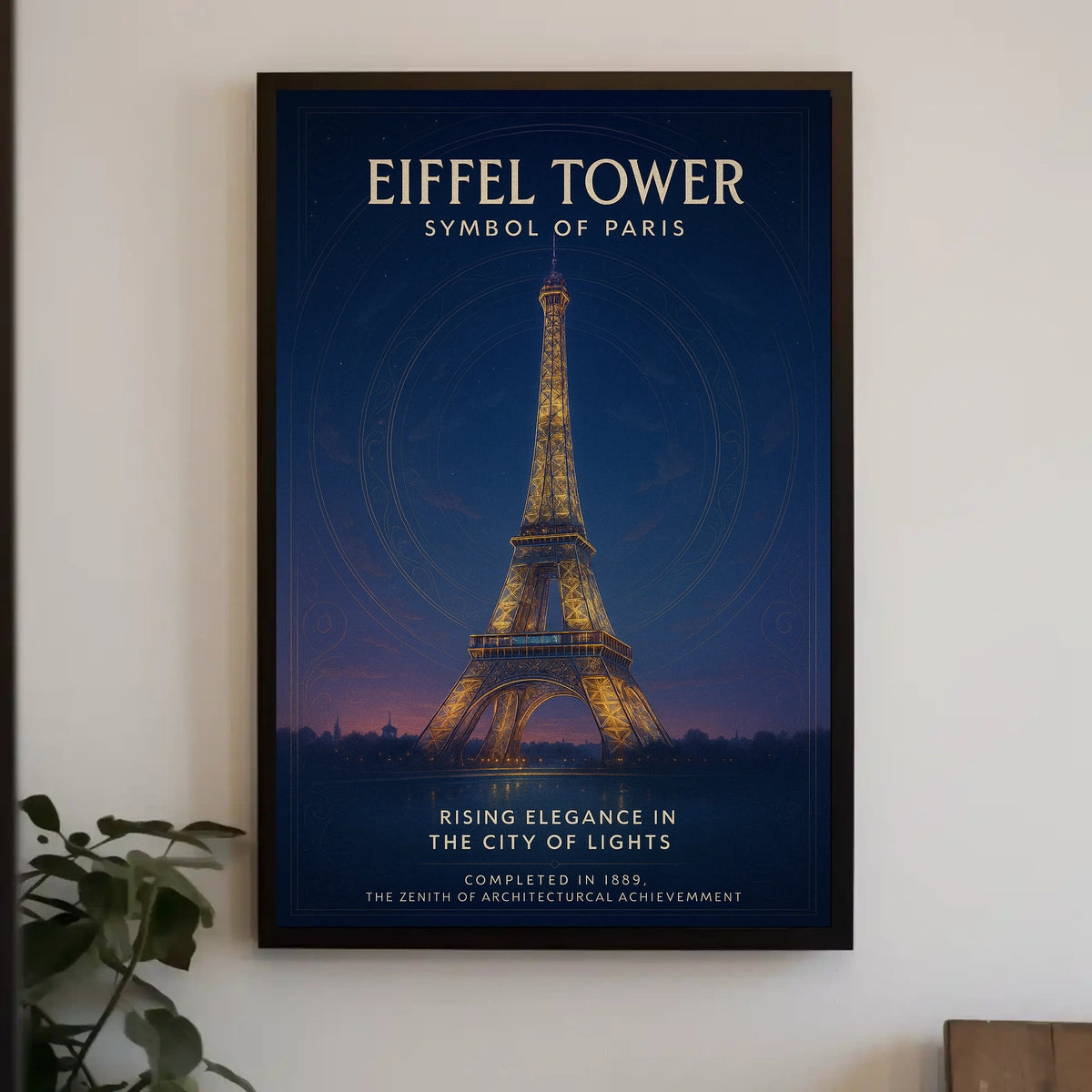 Eiffel Tower Symbol Of Paris Poster