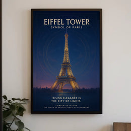 Eiffel Tower Symbol Of Paris Poster