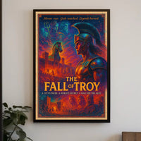 Fall of Troy: Epic Historical Fantasy Mythology Poster