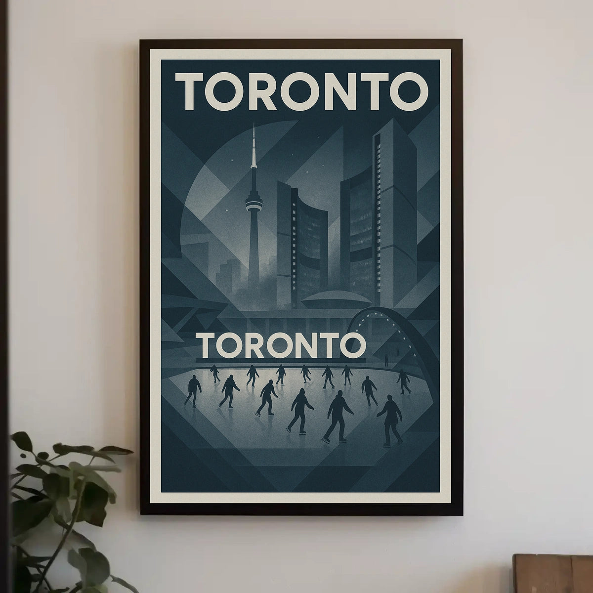 Toronto Cityscape Poster