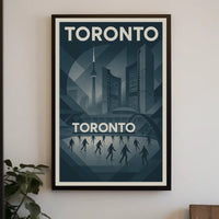 Toronto Cityscape Poster