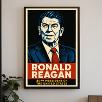Ronald Reagan 40Th President Poster