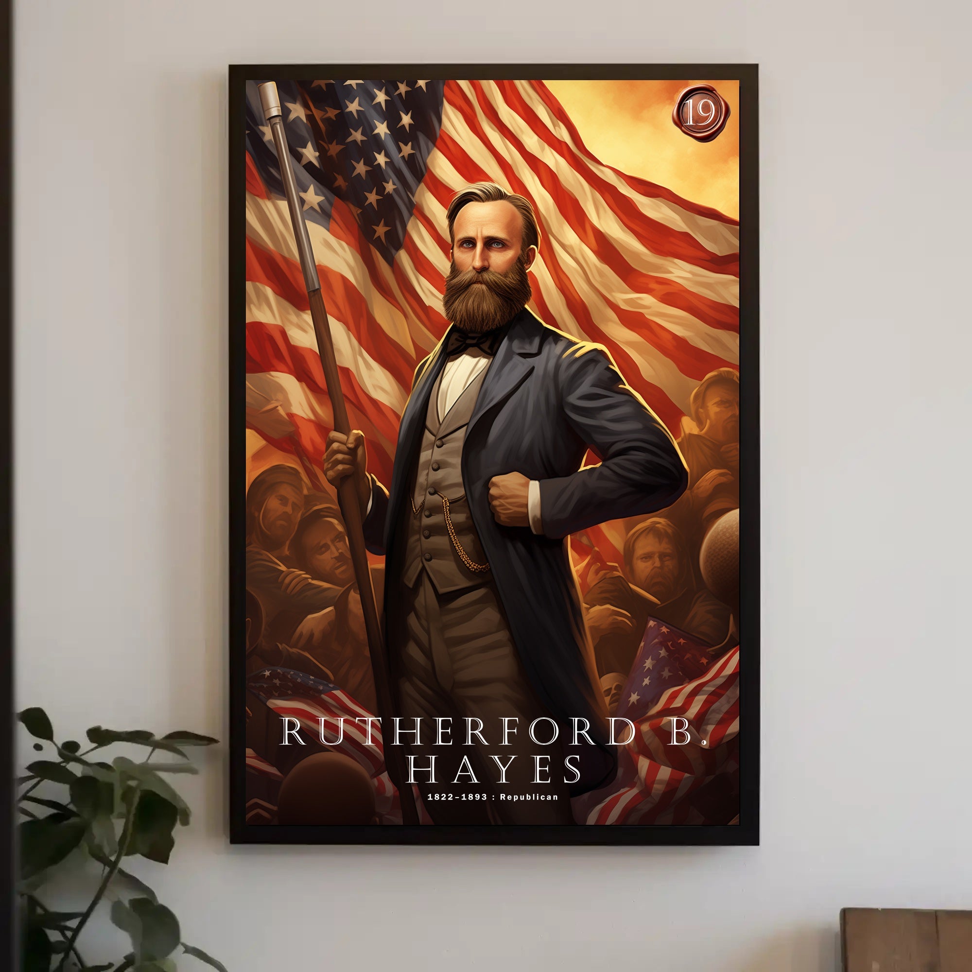 Rutherford B. Hayes Poster